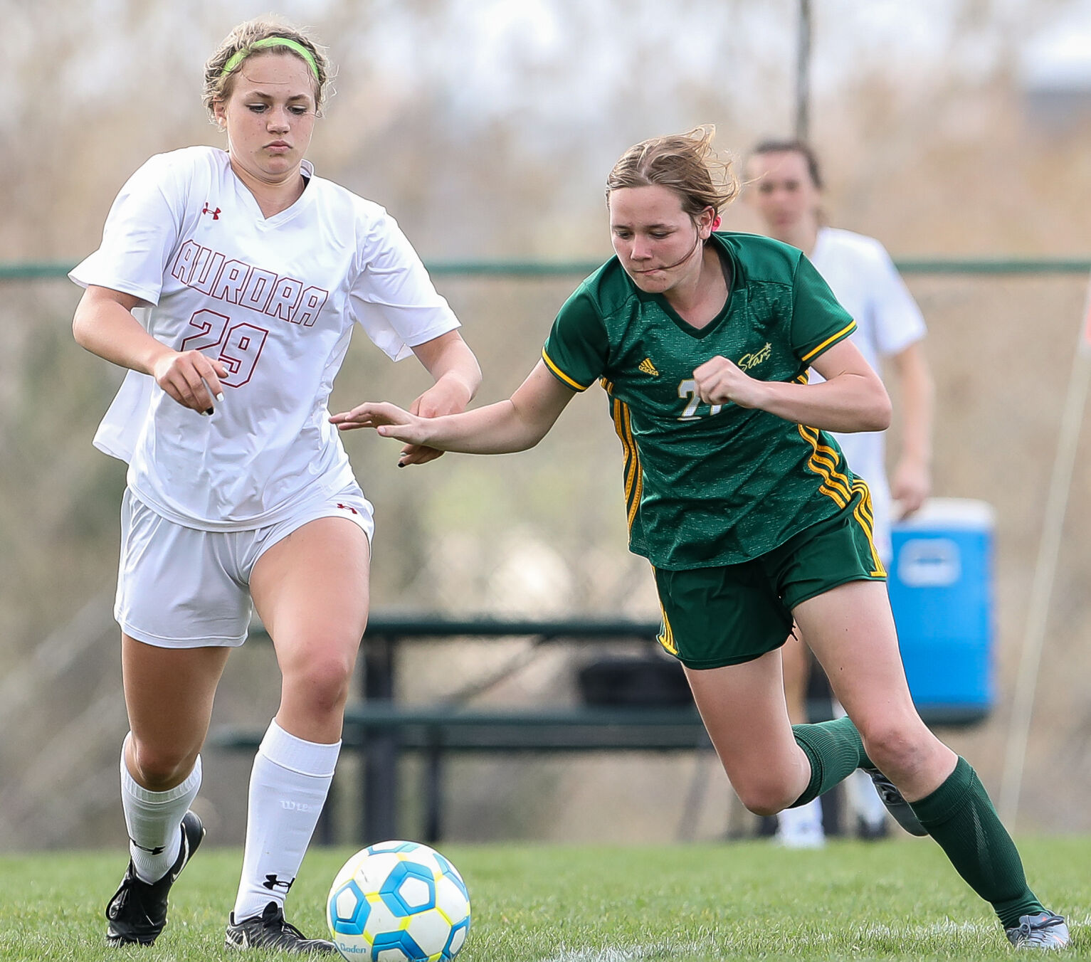 4-6-21 Kearney Catholic vs. Aurora girls soccer